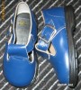 Pantofi/sandalute pentru copii, din piele naturala, UK3,EUR18 NOU albastru