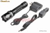 Lanterna Flash Light (Police) cu Led Luxeon,Acumulator,Incarcator Auto si 220v