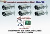 Kit Camere de supraveghere video cu 6 camere video de exterior+placa de captura