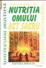 Alimentatia omului, act sacru Alimentatia omului, act sacru