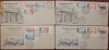 ROMANIA EXIL 1954-1969 COLECTIE COMPLETA  FDC