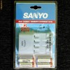 *** Incarcator Sanyo, 4 Baterii Ni-Mh AA HR6, Incarcare Rapida 2 ORE ***