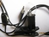 LAMPA EBONITA DE COLECTIE MODEL ELBA DIN ANII 60