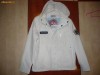 Geaca, Haina alba cu gluga pentru copii, unisex, SPRIDER- WINDFORCE Geaca, Haina alba cu gluga pentru copii, unisex, SPRIDER- WINDFORCE