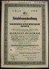 13. GERMANIA OBLIGATIUNE 1000 REICHSMARK 01.1941 MANNHEIM