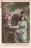 T FOTO 25 Romantica -Indragostiti -scrisa 1914, ,,Iubita Tusa si Unchiule Bucuresti (duminica trecuta am avut nunta)