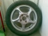 janta aliaj 15 hyundai coupe cu anvelopa hankook 205/50 r 15