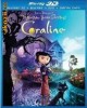 Coraline 3D, blu ray