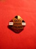 Insigna Militara Austria- Primul Razboi Mondial- bronz si email Insigna Militara Austria- Primul Razboi Mondial- bronz si email