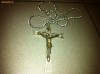 lant cu cruce mare 7/5 cm