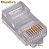 Mufa mufe retea UTP FTP STP RJ45 RJ 45 RJ-45 8P8C Modular Plug pentru cablu Internet CAT5 CAT6 CAT5e LAN Network