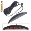 4 Senzori de parcare cu LED-uri auto Afiseaza Backup Reverse radar