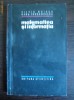 MATEMATICA SI INFORMATIA - SILVIU GUIASU, RADU THEODORESCU MATEMATICA SI INFORMATIA - SILVIU GUIASU, RADU THEODORESCU