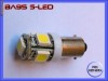 BEC AUTO LED POZITIE BA9S 5-SMD CULOARE ALB XENON 6000K