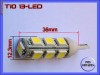 BEC AUTO LED POZITIE T10 (W5W) 13-SMD CULOARE ALB XENON 6000K