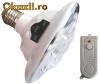 BEC CU LEDURI ACUMULATOR INCORPORAT SI TELECOMANDA
