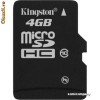 CARD microSD 4GB KINGSTON CU ADAPTOR SD CLASS 10 CARD microSD 4GB KINGSTON CU ADAPTOR SD CLASS 10