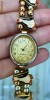 Ceas dama quartz, bratara cu pinguini metalici, mecanism japonez - VINTAGE