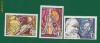 SERIE TIMBRE NESTAMPILATE - URSS - 1969  -  3 VAL.