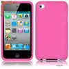 Husa silicon iPod Touch 4 - ELECTRIC PINK - iPOD TOUCH 4