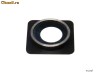 Lentila camera foto iphone 4 ( geam parti bucati dezmembrez capac spate alb negru white black telefon accesorii )