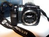 DSLR Konica Minolta + Blitz + 3 Obiective