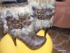 BOTINE  DE DAMA DE FIRMA LOUIS VUITTON  PLATFORMA NR 36 -37-38-39- LEI 480