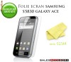 2X FOLIE ECRAN SAMSUNG S5830 GALAXY ACE (SET 2 BUC) - TRANSPORT GRATUIT!