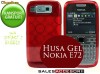 HUSA RED ROSIE GEL - SILICON NOKIA E72 - TRANSPORT GRATUIT