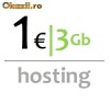 Web hosting 3Gb, 1euro/luna