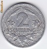 Austria 2 Schilling 1947 ,cotatie ridicata