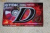 Casete Audio Sigilate TDK D 60 min