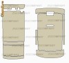 NOKIA X3 - 02 Folie Skinz , profesionala , protectie , invizibila , full body , carcasa , ecran , laterale , spate , folie telefon , tableta