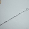 Minunat lantisor argint 46 cm - cod HM 20