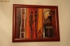 Tablou arta africana, semnat.