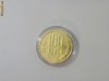 moneda 100 lei placata cu aur