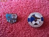 Set 2 insigne fotbal Corvinul Hunedoara