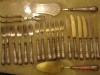 superb set tacamuri vechi argint,  sec. XIX, 21 piese, stil ROCOCO