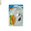 Momeli SPBP-01 Set spinner lingurita dubla cu twister jig
