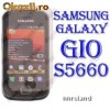 FOLIE PROTECTIE ECRAN SAMSUNG GALAXY GIO S5660 ANTI-GLARE/ANTI-REFLEXIE---LIVRARE GRATUITA