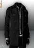 Palton barbatesc B110 Negru