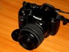 Pentax K-x + dual lens kit + accesorii