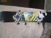Snowboard Burton + legaturi