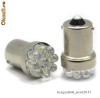 bec led leduri auto BA15S T10 cu 9 led-uri becuri led