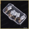 Set 5 Sabloane teflon refolosibile, unghii false, nail art tipsuri uv gel acril lipici sclipici lampa pila cleste