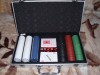 Set poker in cutie de aluminiu