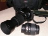 aparat foto dslr nikon d3000+obiectiv nikon 18-55 af vr+obiectiv nikon 55-200 af vr+geanta+ card 4gb