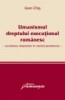 Umanismul dreptului executional romanesc - 96385