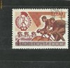 Rusia 1965 - SPORT CICLISM, timbru stampilat