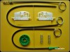 Kit reparatie macara geam actionat electric Ford Fiesta Mk V 4/5 usi(pt an fab. '02-'08)fata dreapta